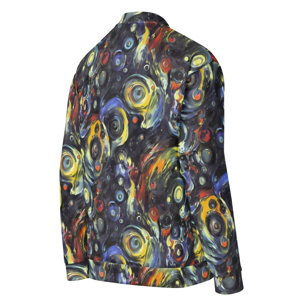 Corinthian Swirl on Bomber Jacket — Right Back