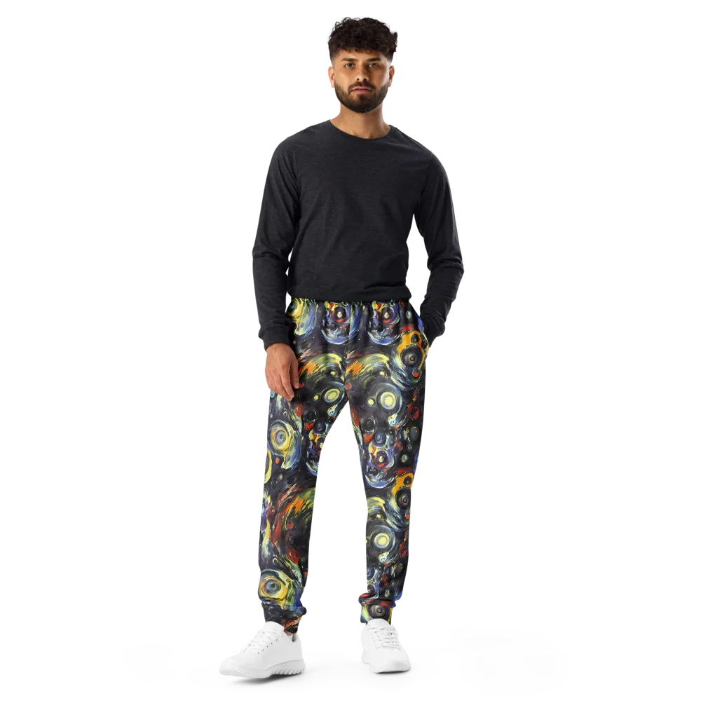 Corinthian Swirl on Men's Joggers — Front