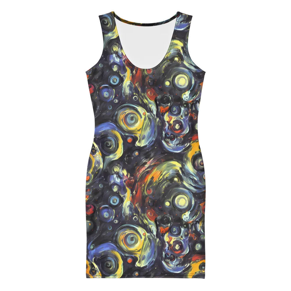 Corinthian Swirl on Bodycon Dress — Front