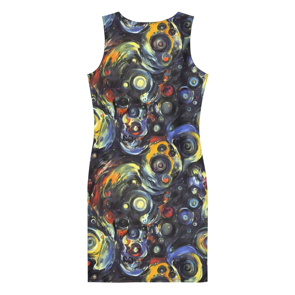 Corinthian Swirl on Bodycon Dress — Back