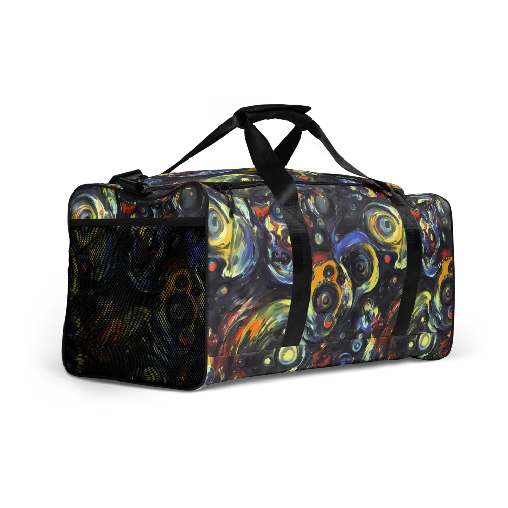 Corinthian Swirl on Duffle Bag — Right Front
