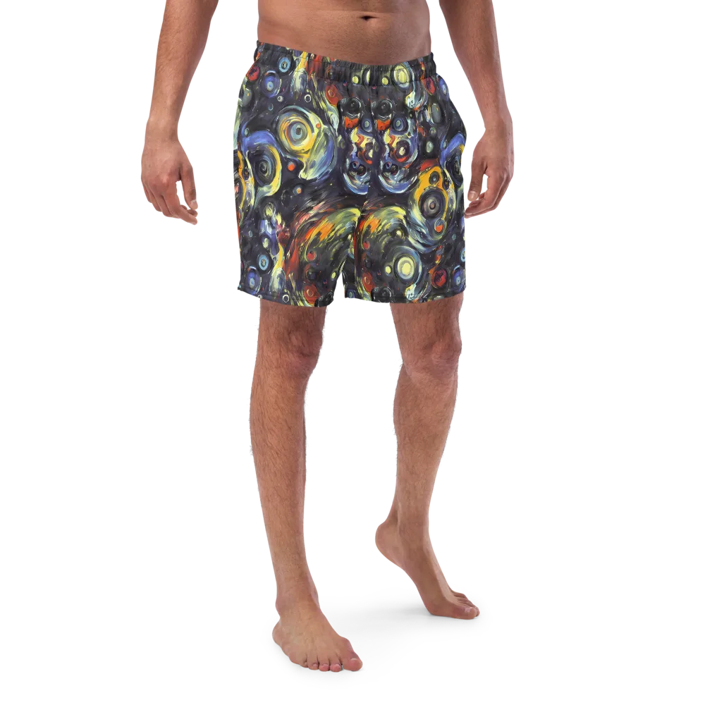 Corinthian Swirl on Swim Trunks — Front