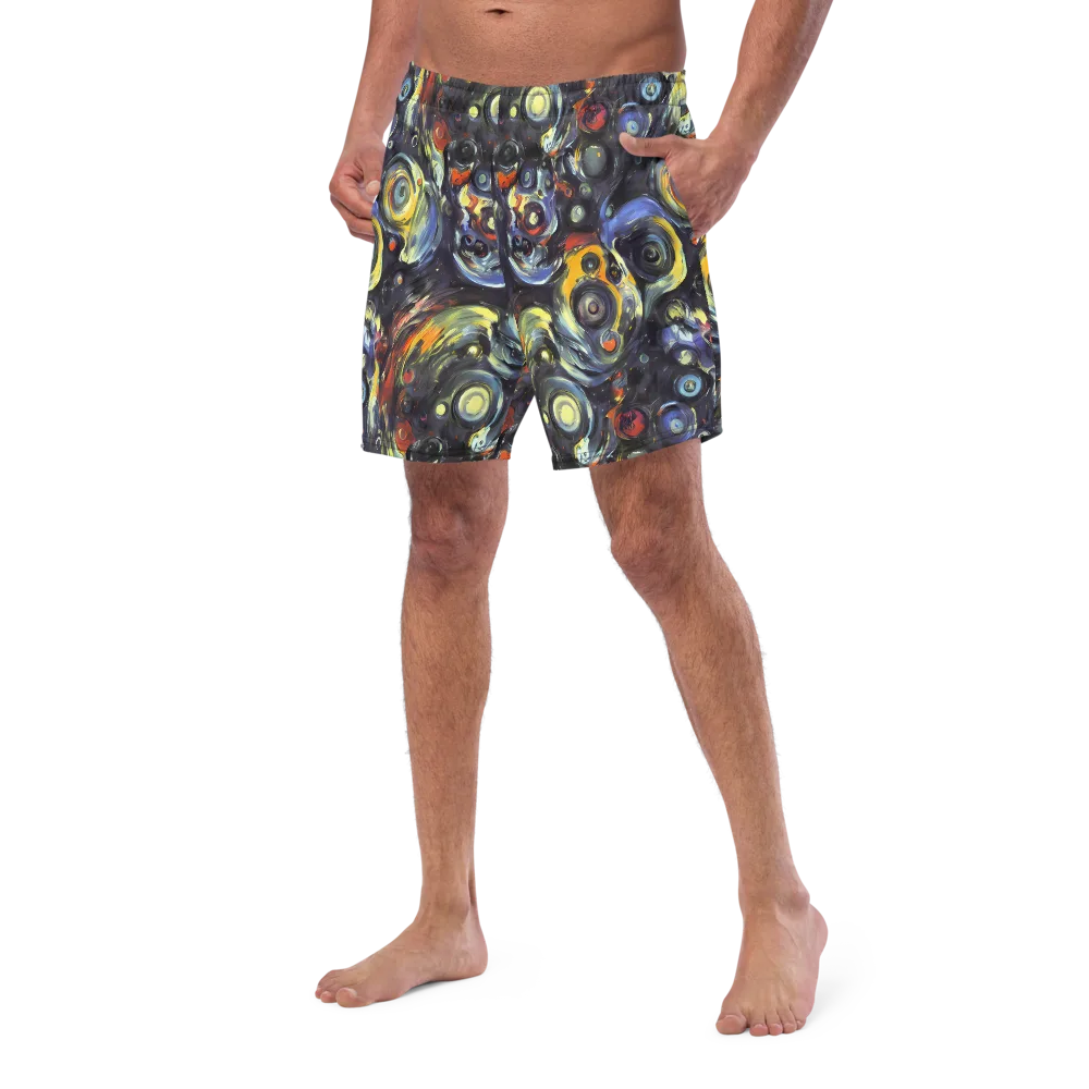Corinthian Swirl on Swim Trunks — Left Front