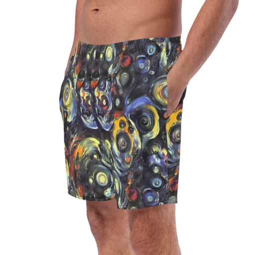 Corinthian Swirl on a Swim Trunks