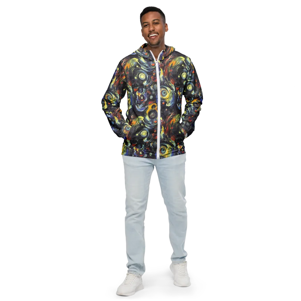 Corinthian Swirl on Men's Windbreaker — Front