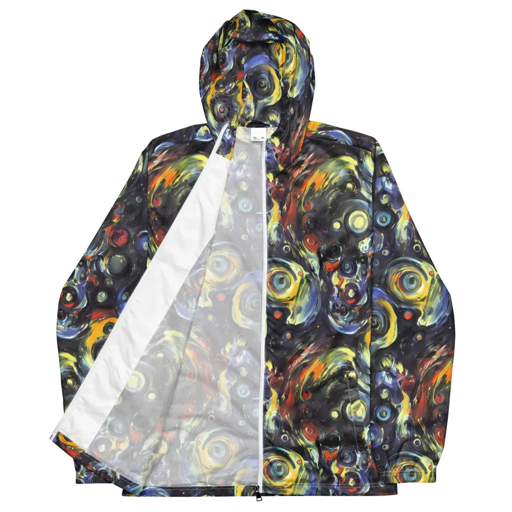 Corinthian Swirl on Men's Windbreaker — Front