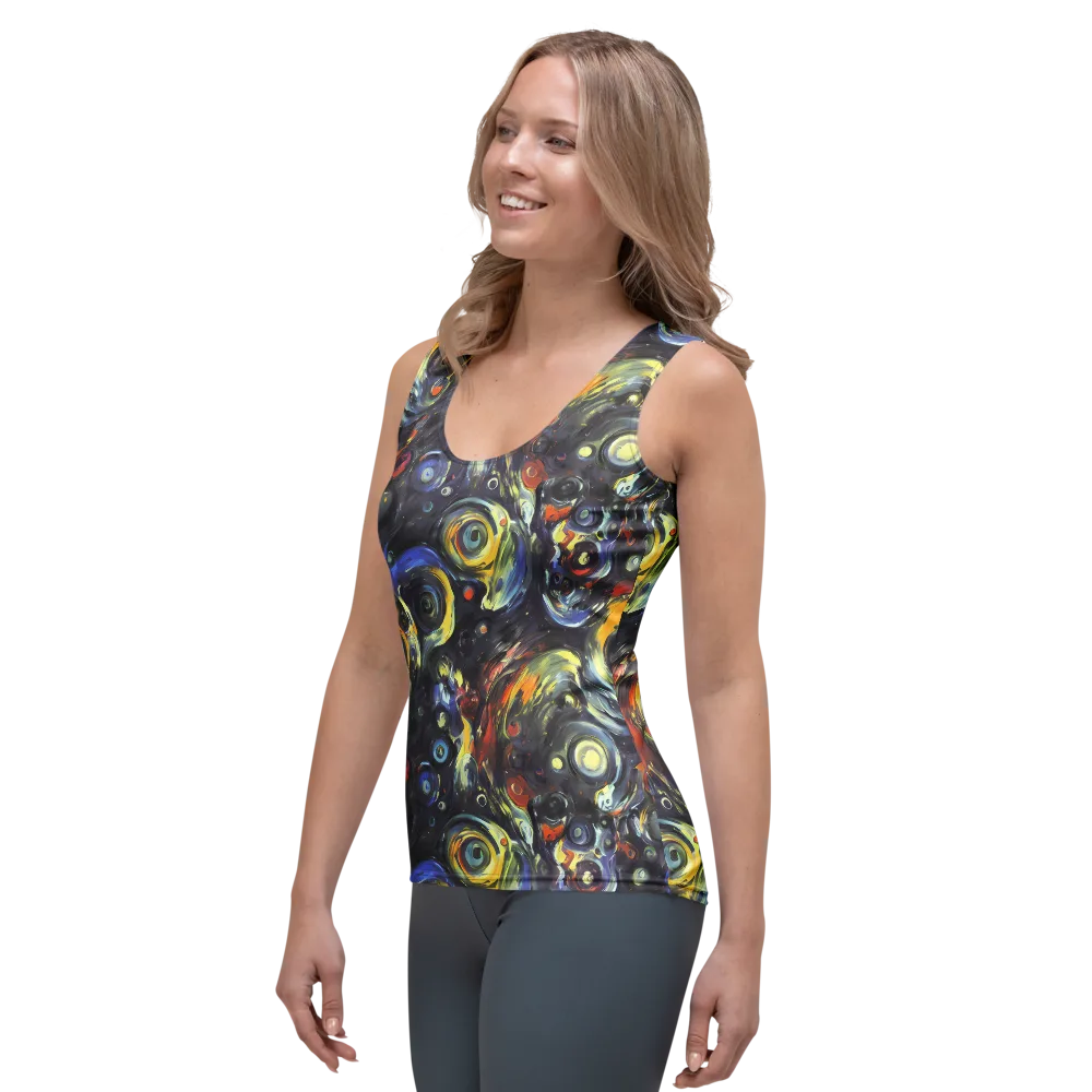 Corinthian Swirl on Women's Tank Top — Left Front