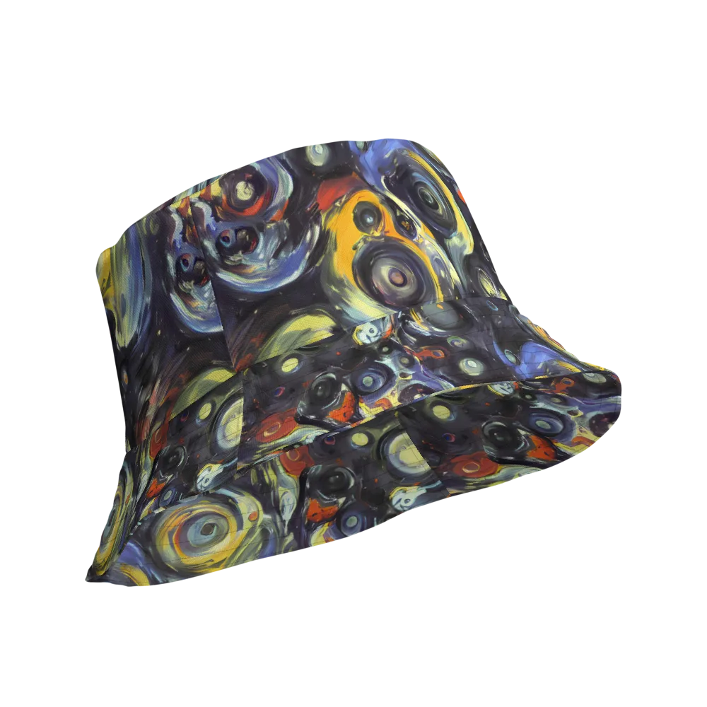 Corinthian Swirl on Reversible Bucket Hat — Product details Outside