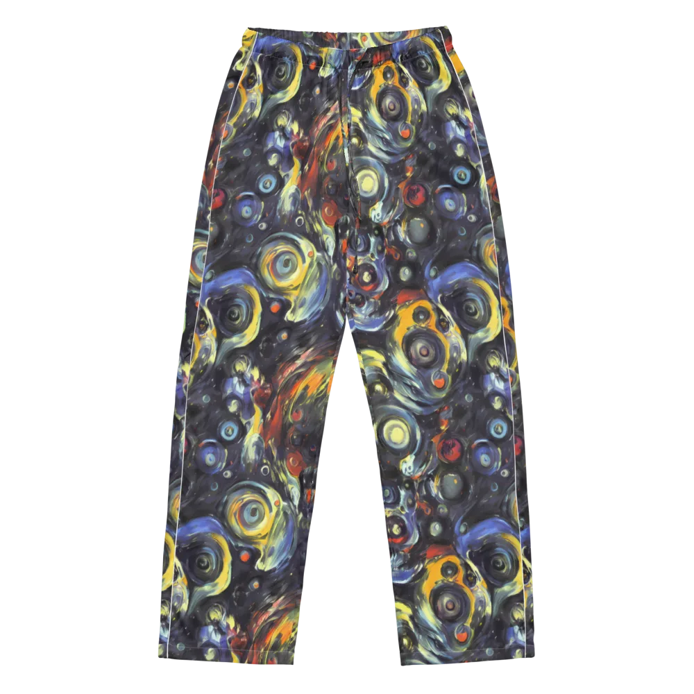 Corinthian Swirl on Women's Pajama Pants — Front