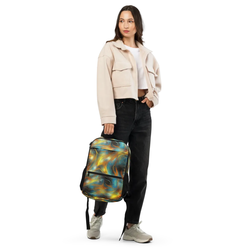 Wallis Warp on Utility Backpack — Front