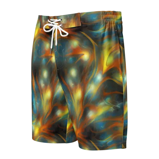 Wallis Warp on a Men's Board Shorts