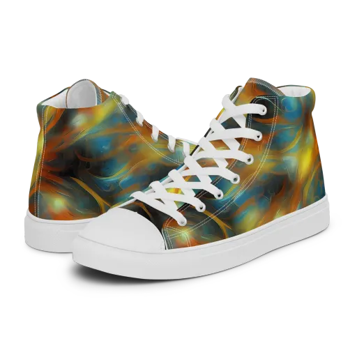 Wallis Warp on a Women's High Top Canvas Shoes