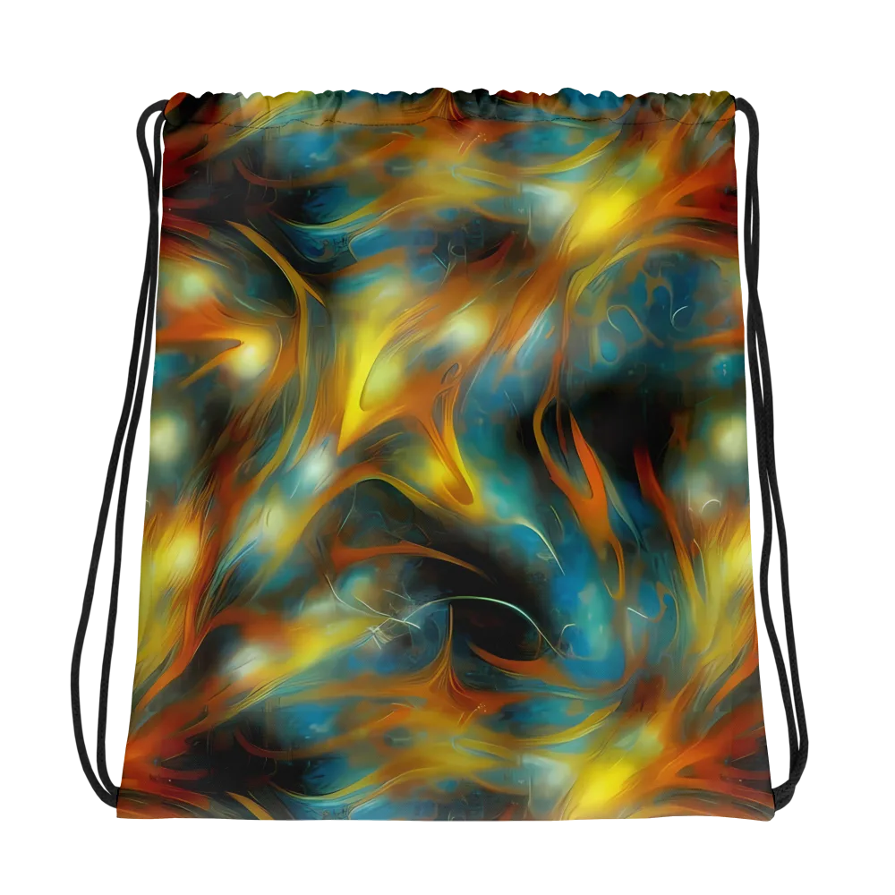 Wallis Warp on Drawstring Bag — Photo