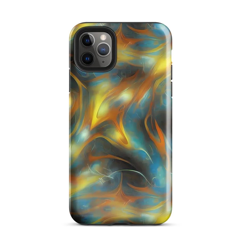 Wallis Warp on Tough Case for iPhone® — Front
