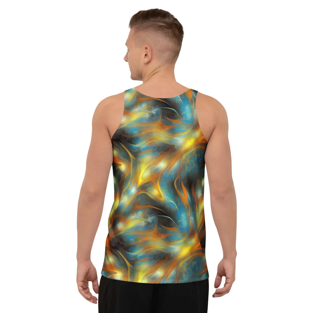 Wallis Warp on Men's Tank Top — Back