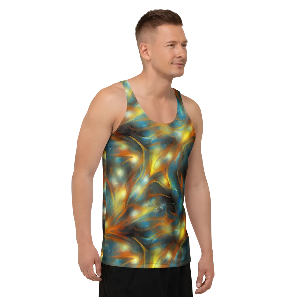 Wallis Warp on Men's Tank Top — Right Front