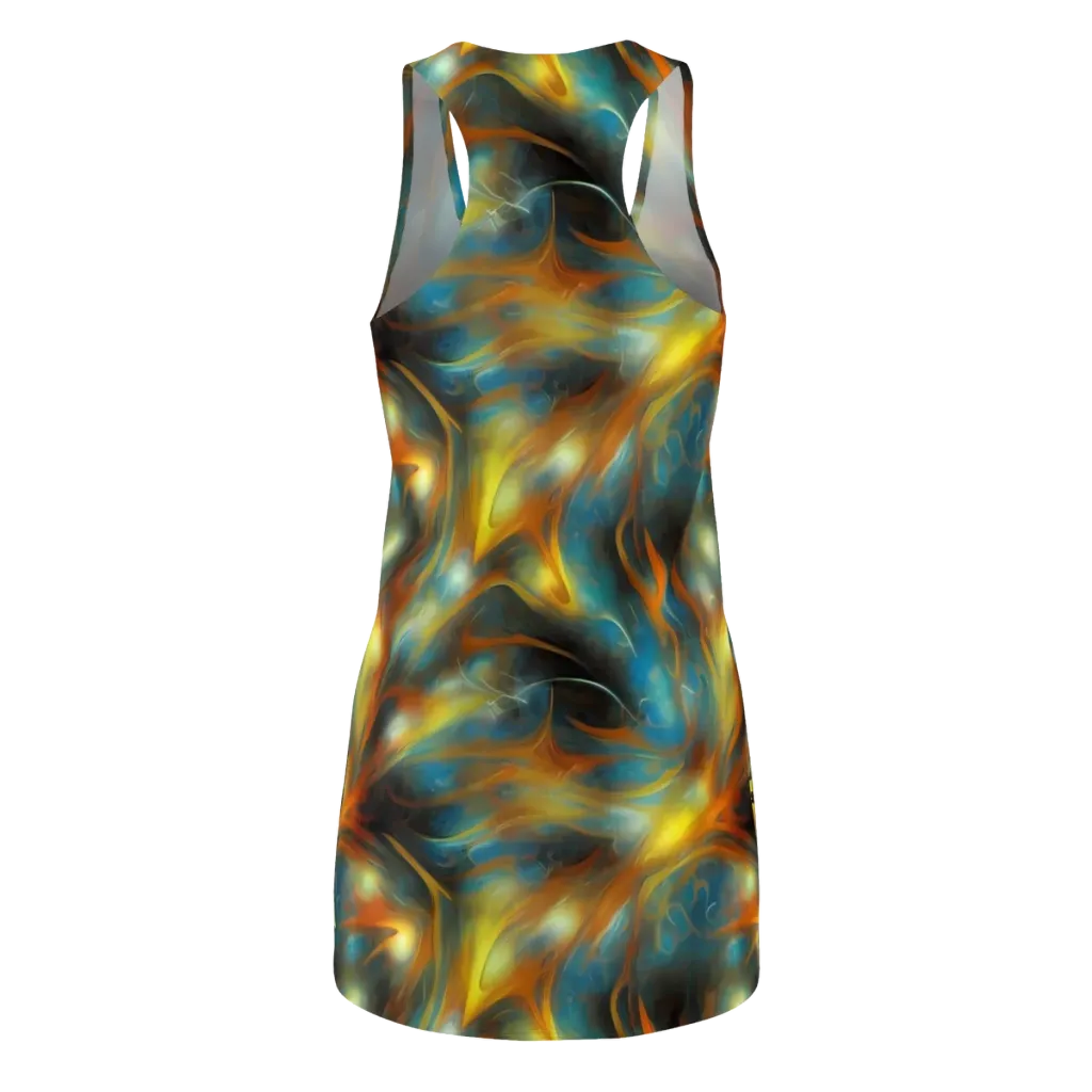 Wallis Warp on Racerback Dress — Back