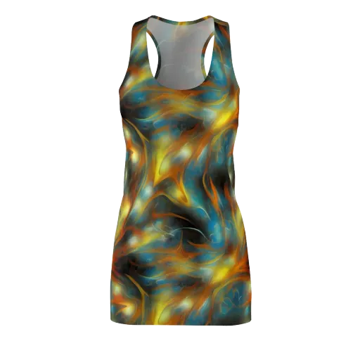 Wallis Warp on a Racerback Dress