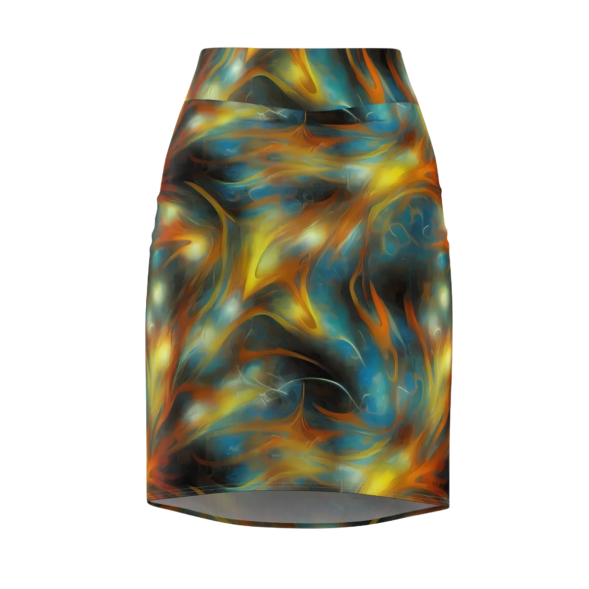 Wallis Warp on Pencil Skirt — Front