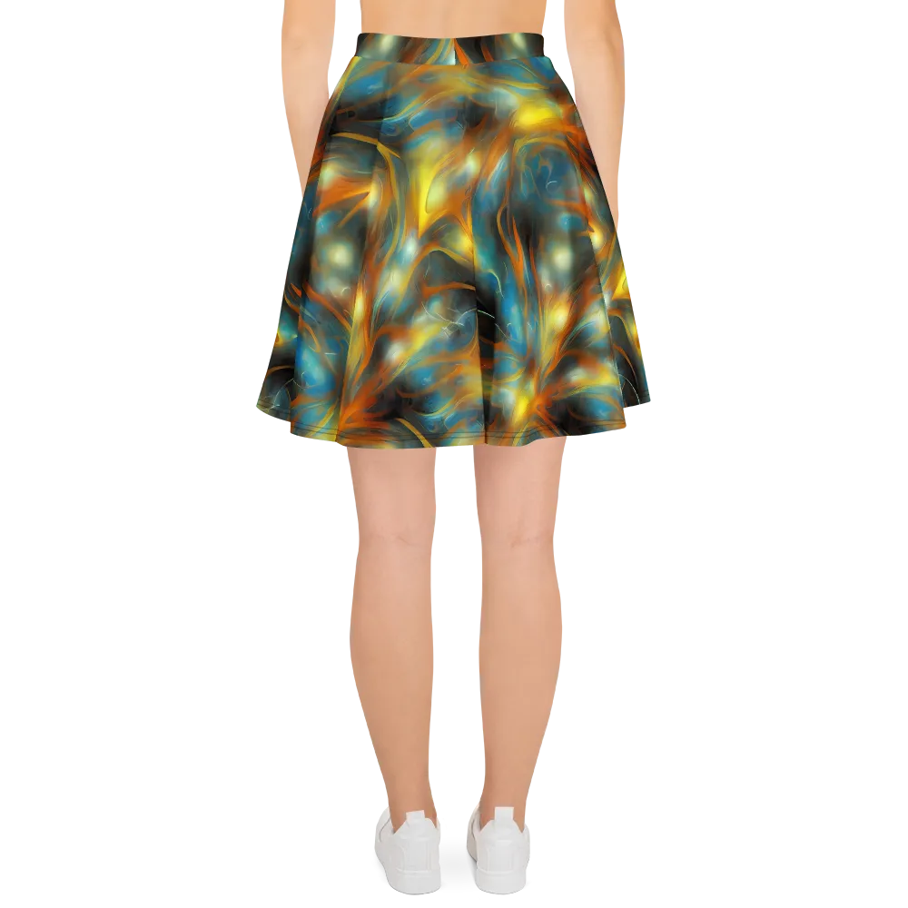 Wallis Warp on Skater Skirt — Back