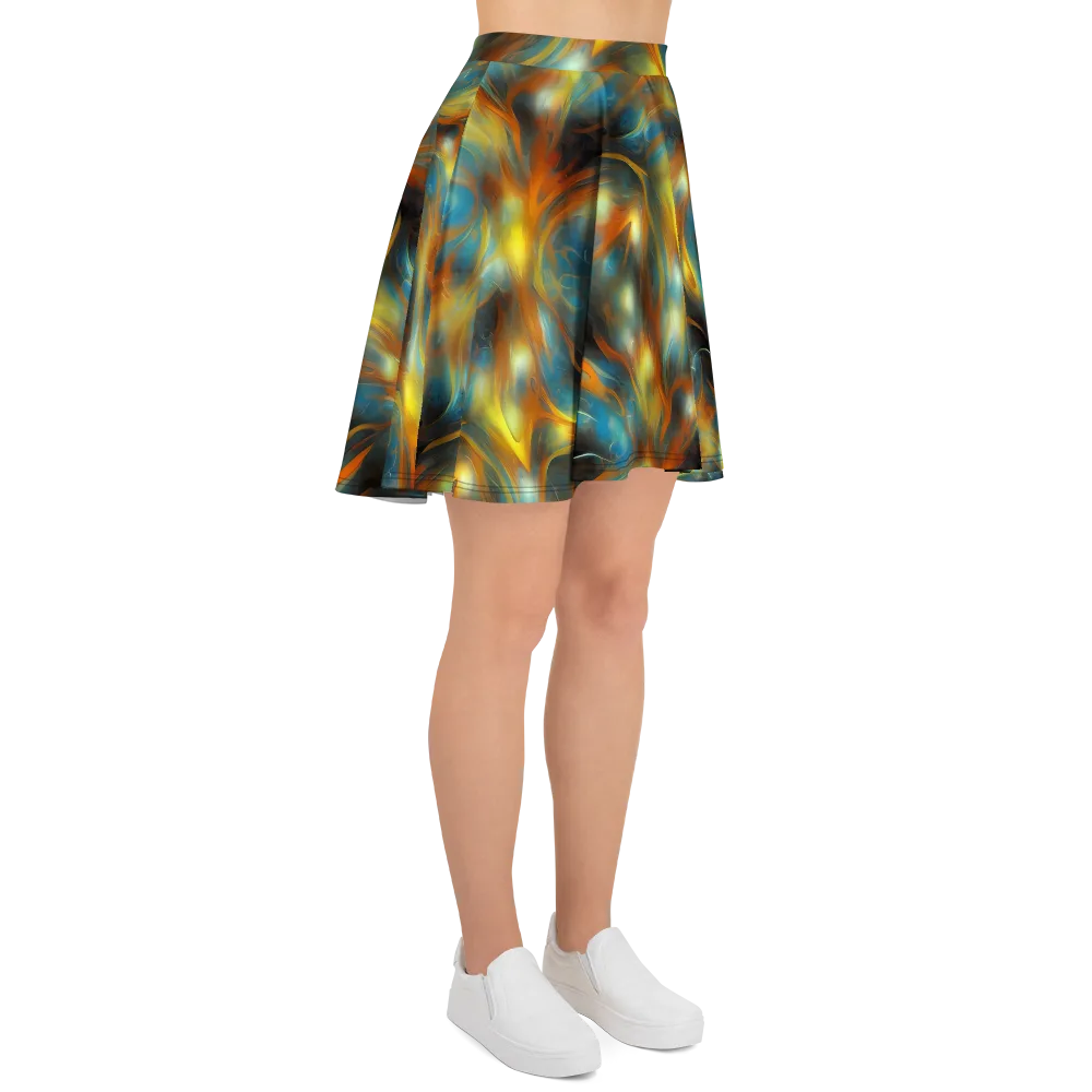 Wallis Warp on Skater Skirt — Right