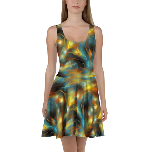 Wallis Warp on a Skater Dress