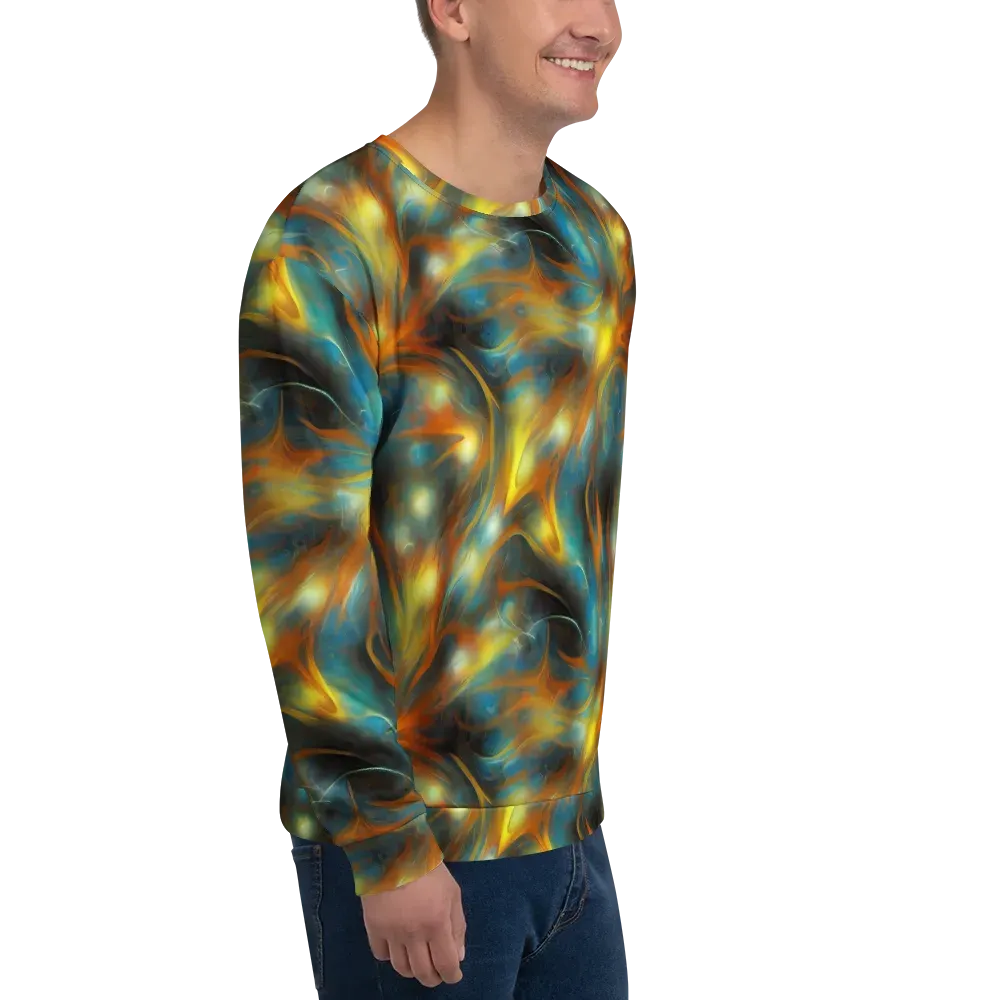 Wallis Warp on Sweatshirt — Right Front