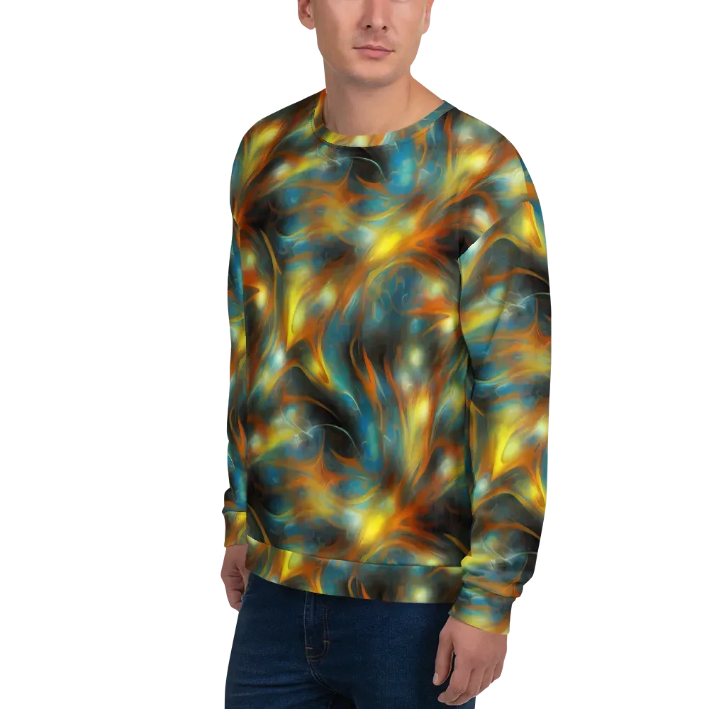 Wallis Warp on Sweatshirt — Left Front