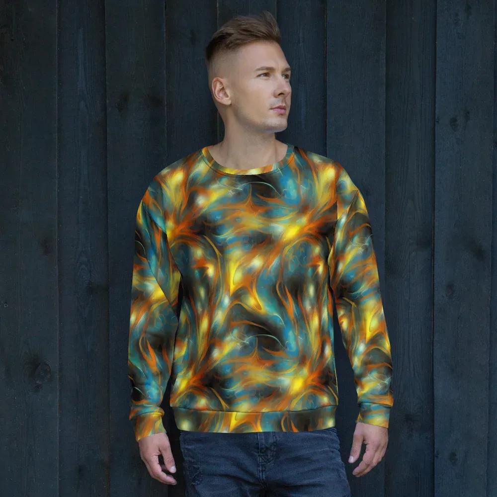Wallis Warp on Sweatshirt — Front
