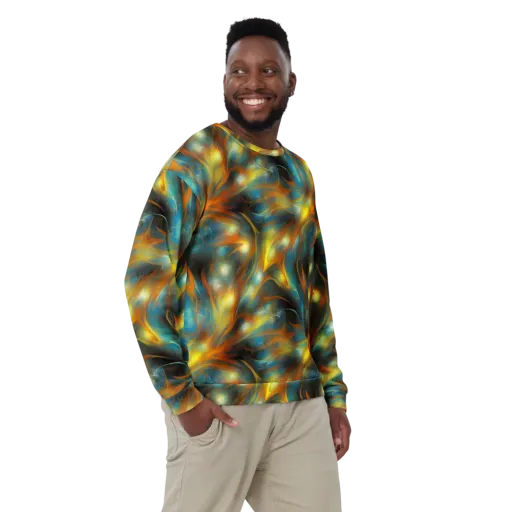 Wallis Warp on a Sweatshirt