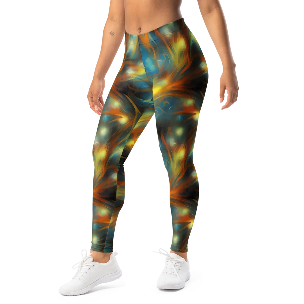 Wallis Warp on Leggings — Left Front