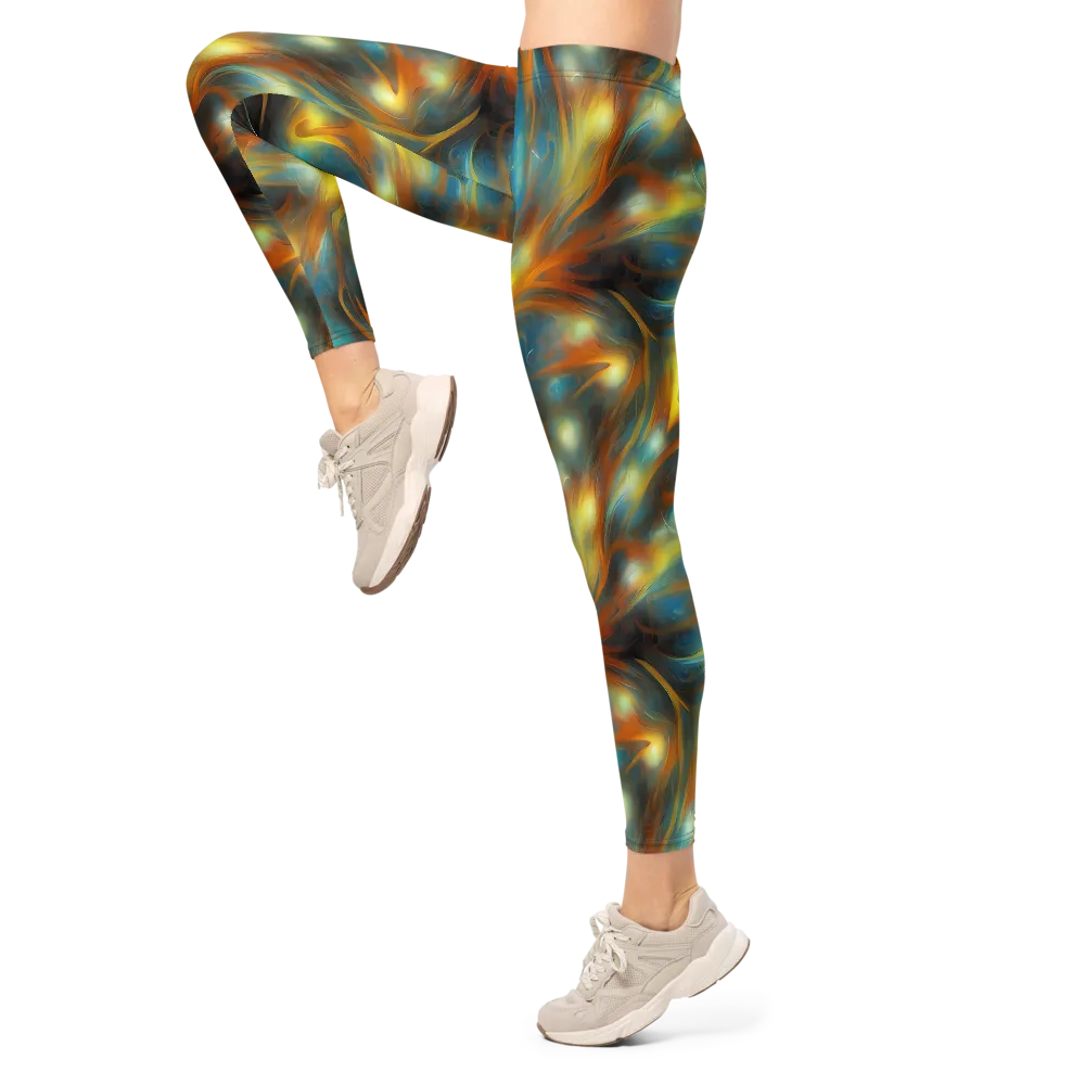 Wallis Warp on Leggings — Left