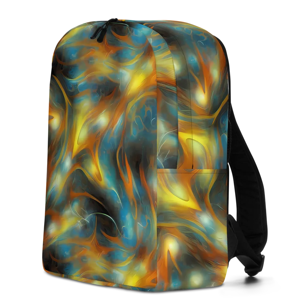 Wallis Warp on Minimalist Backpack — Left