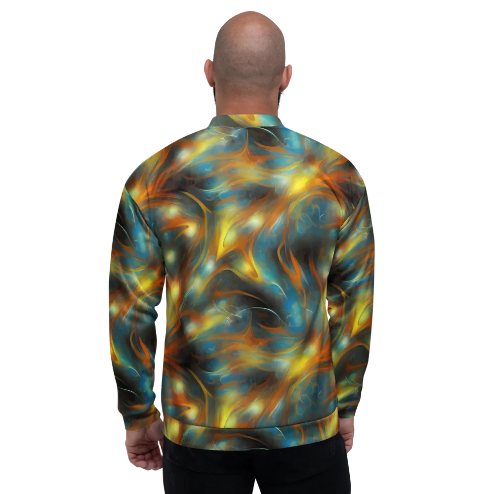 Wallis Warp on Bomber Jacket — Back