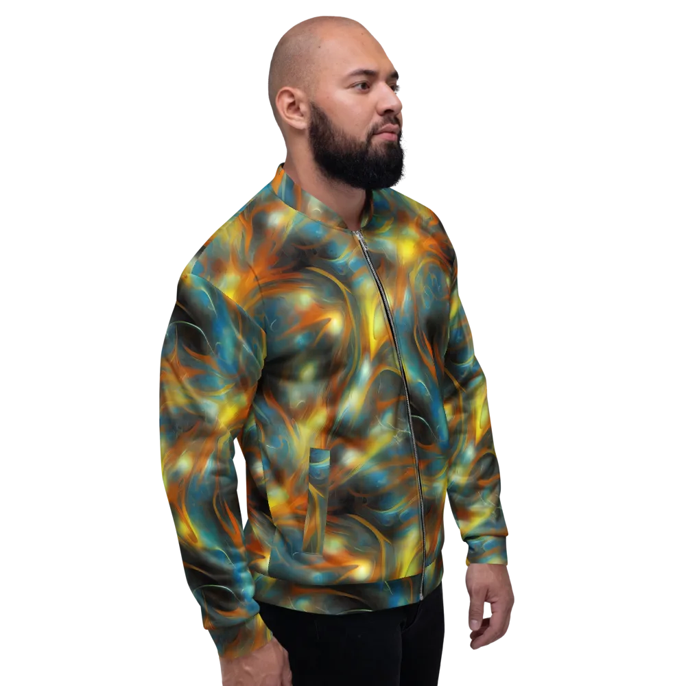 Wallis Warp on Bomber Jacket — Right