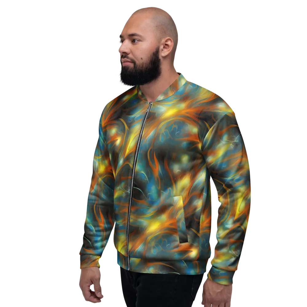 Wallis Warp on Bomber Jacket — Left