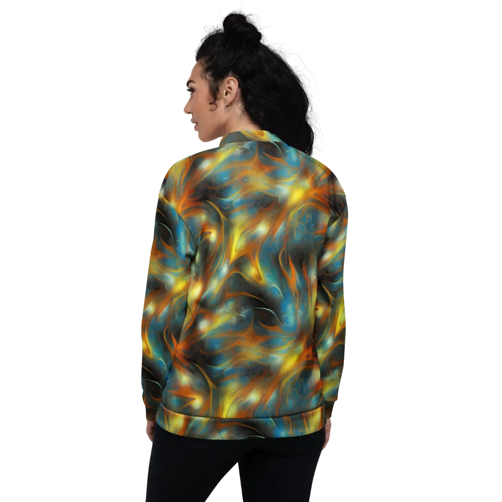 Wallis Warp on Bomber Jacket — Back