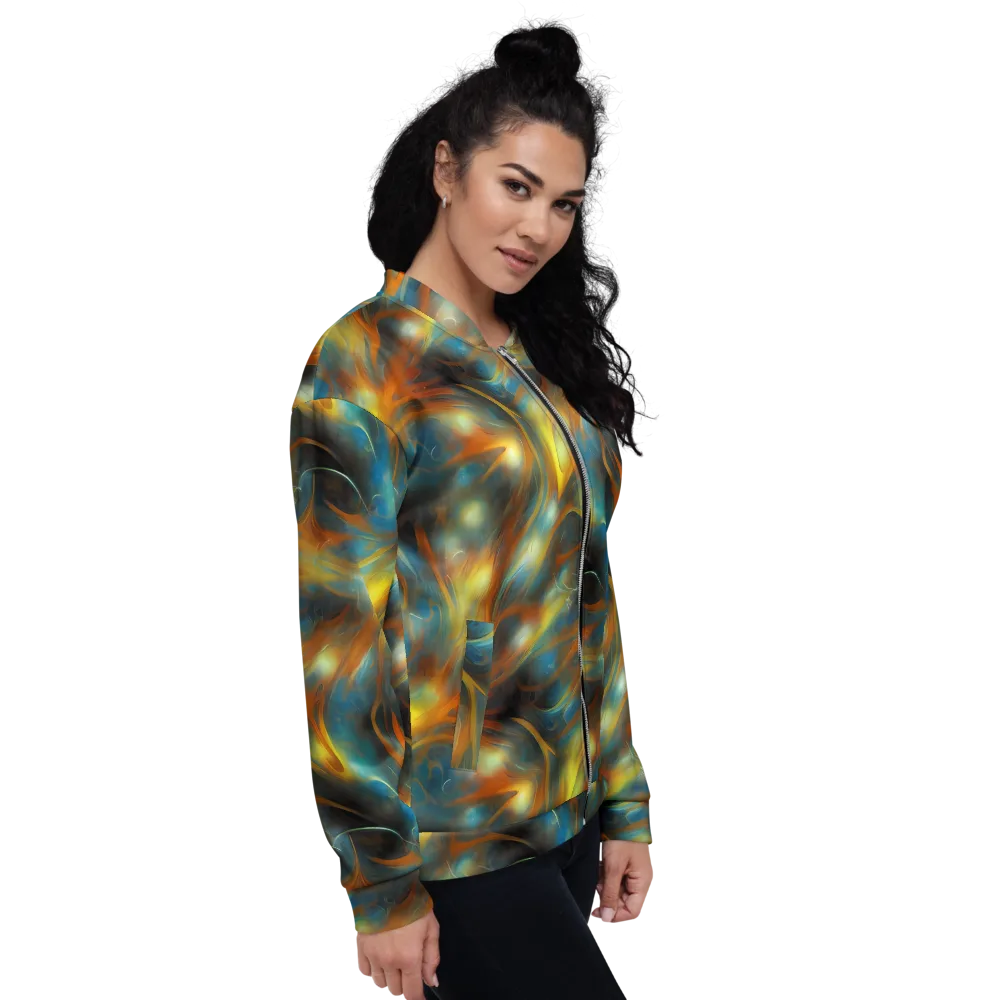 Wallis Warp on Bomber Jacket — Right