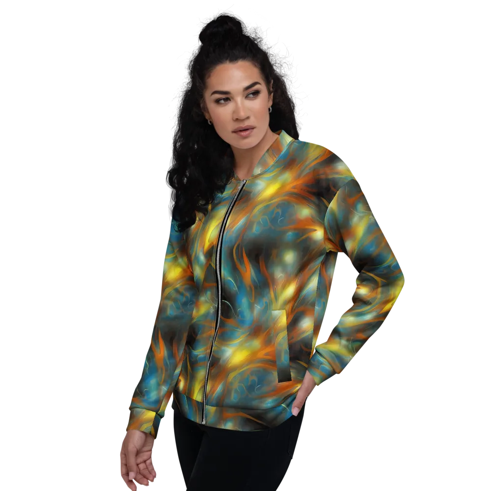 Wallis Warp on Bomber Jacket — Left