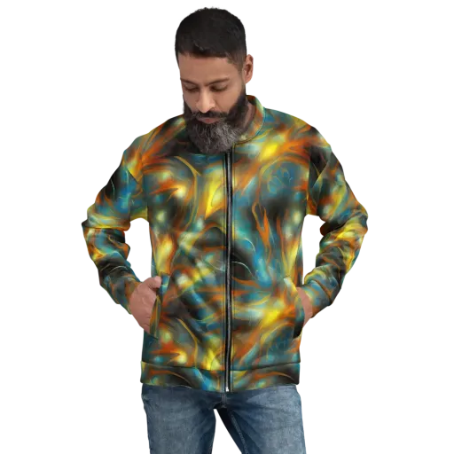 Wallis Warp on a Bomber Jacket