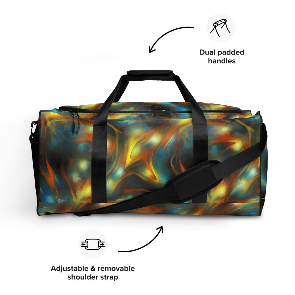 Wallis Warp on Duffle Bag — Front