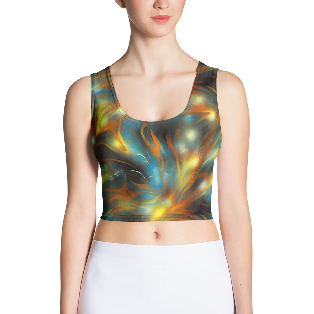 Wallis Warp on Crop Top — Front