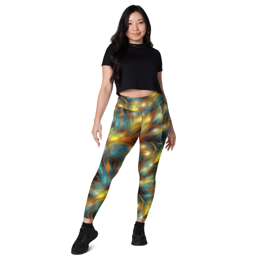 Wallis Warp on Leggings with Pockets — Front