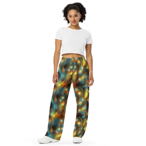 Wallis Warp on a Wide-Leg Pants