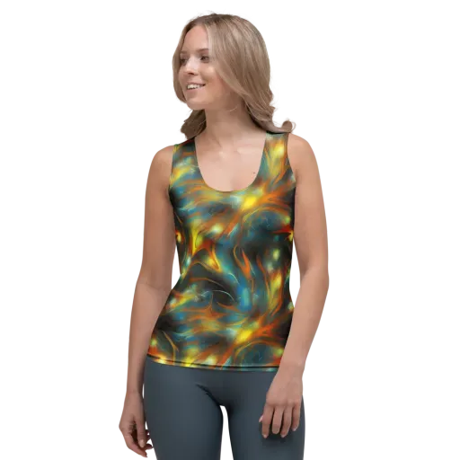 Wallis Warp on a Women's Tank Top