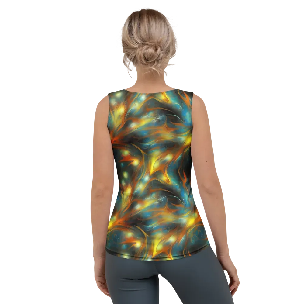Wallis Warp on Women's Tank Top — Back