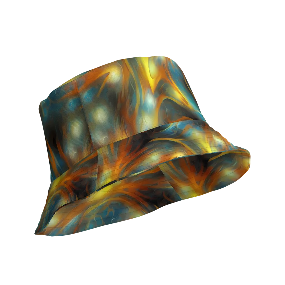 Wallis Warp on Reversible Bucket Hat — Product details Outside