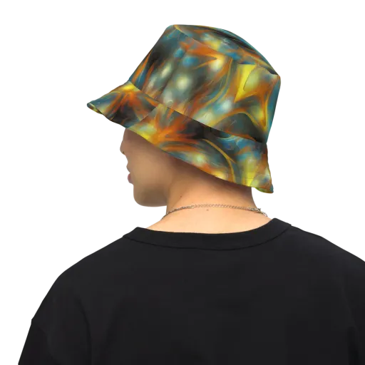 Wallis Warp on a Reversible Bucket Hat
