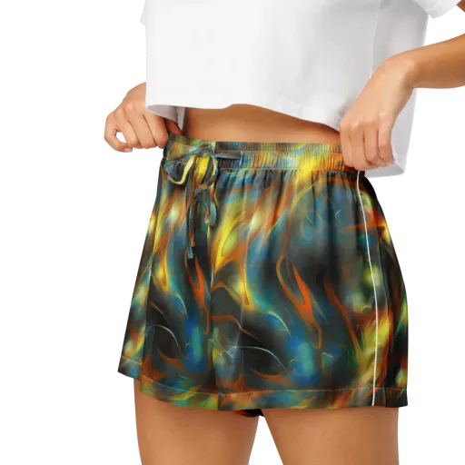 Wallis Warp on a Women's Pajama Shorts