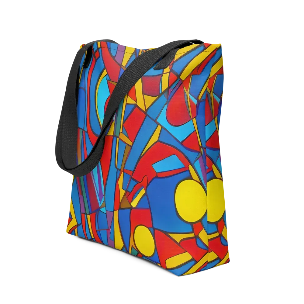 Mondrian Maze on Tote Bag — Front